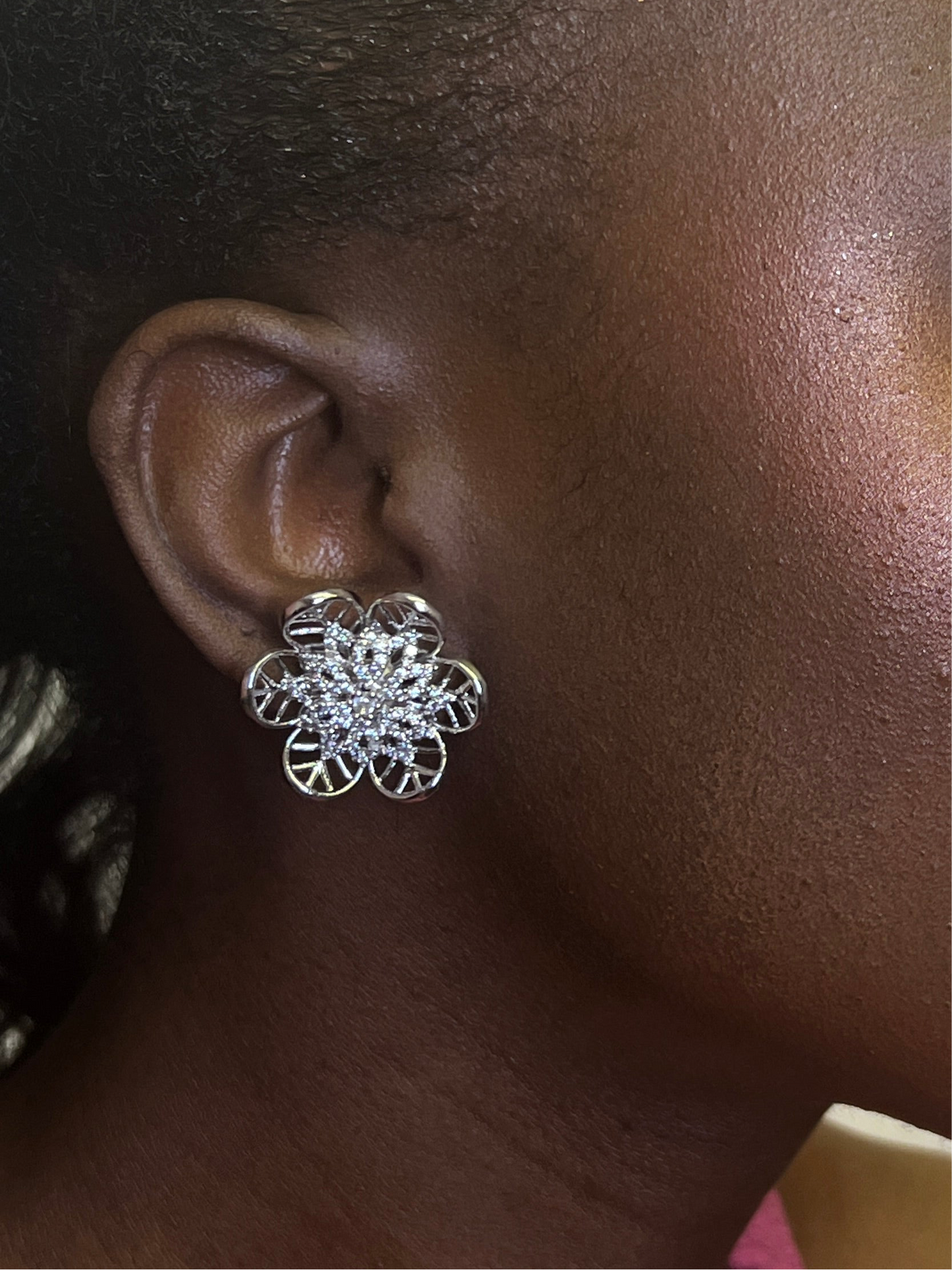 Ana Indian CZ Stud Earrings