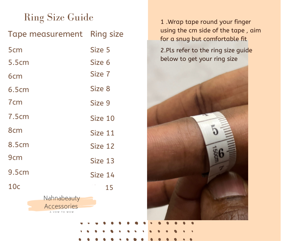KNOW YOUR RING SIZE