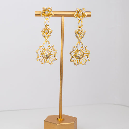 Veena Indian  CZ Earring