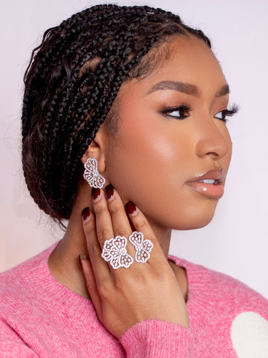 The Ertha Earring and Ring set