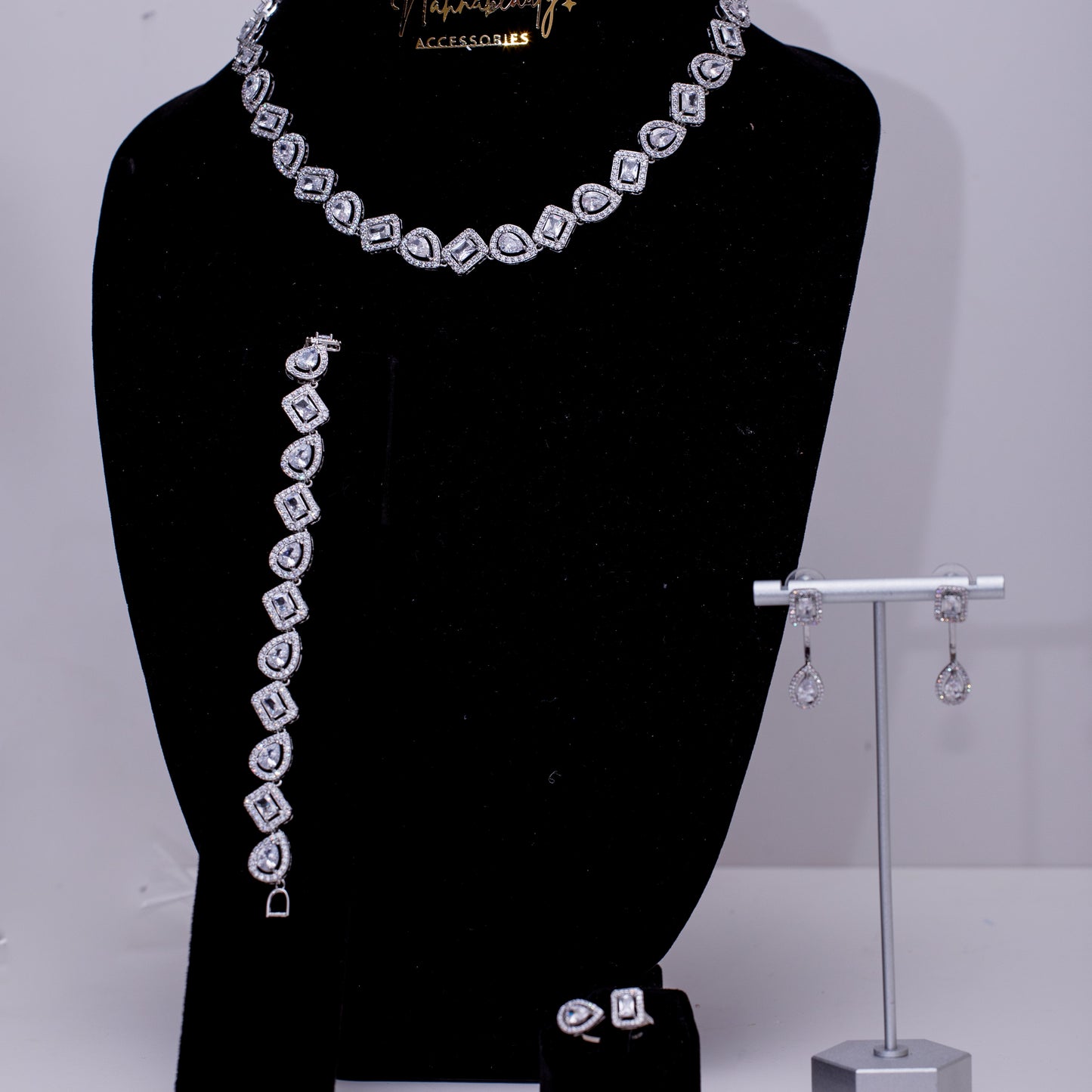 Jena 4pcs Jewelry CZ Set