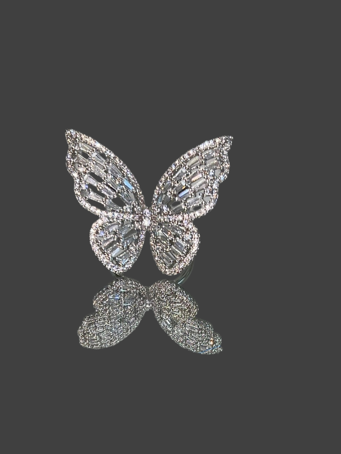 Octavia  Butterfly Ring