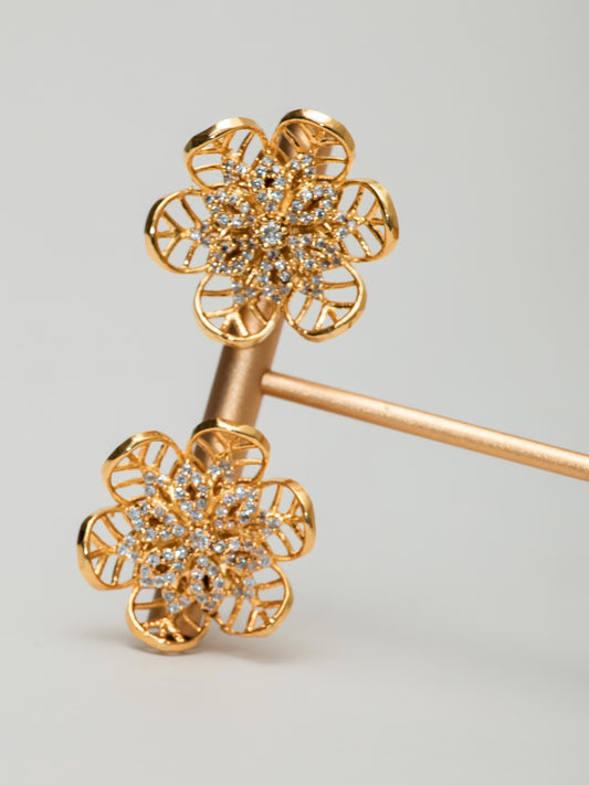 Ana Indian CZ Stud Earrings