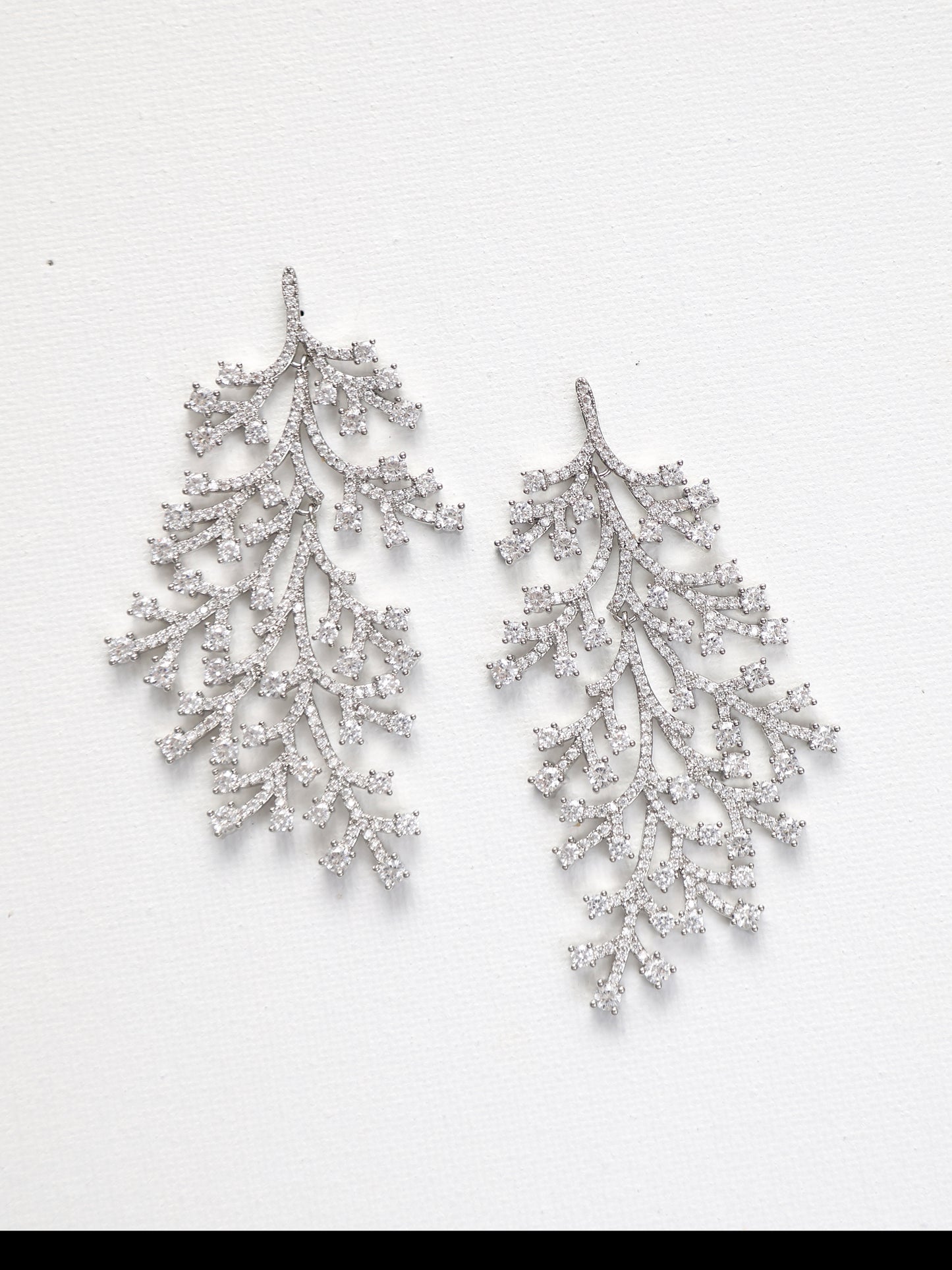 The Ameliè Diamond Frost Cascade Earrings