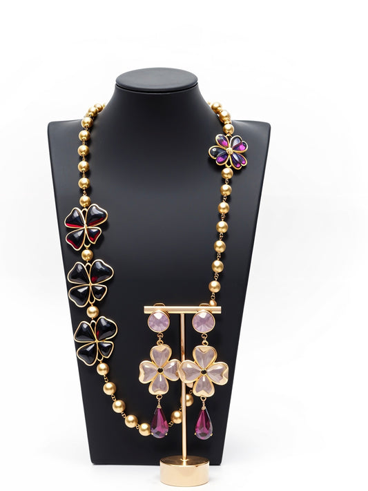 The CATHLYN Earring and Necklace Set