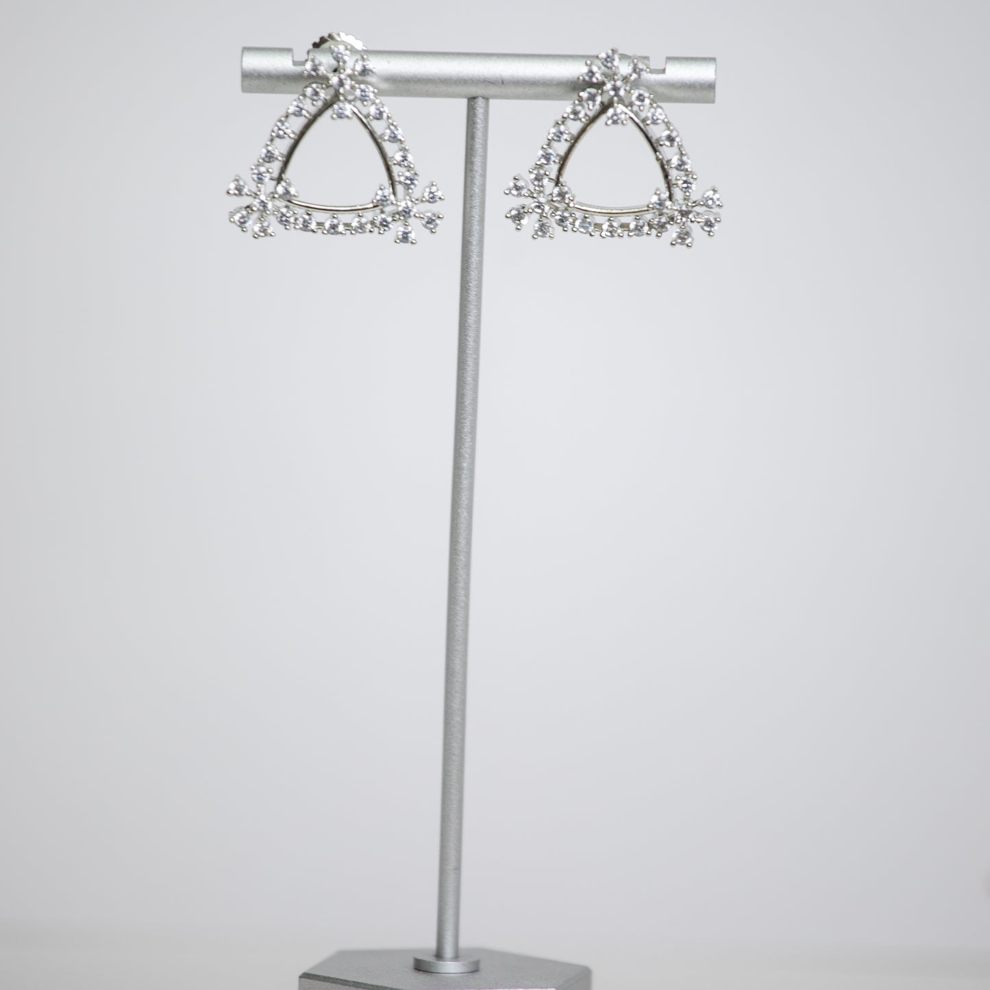 Rhea Indian CZ  Stud Earrings