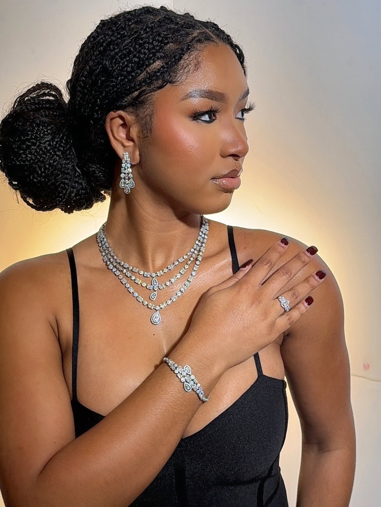 Isadora 4 Pcs Cubic Zirconia Set