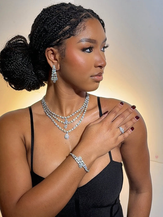 Isadora 4 Pcs Cubic Zirconia Set