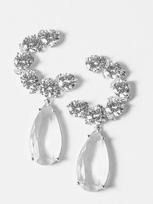 Talia Cear Stone Drop Earrings