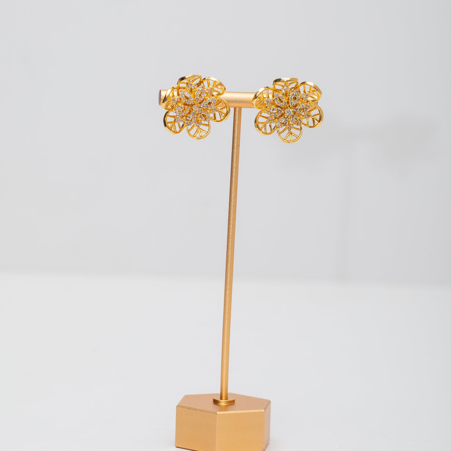 Ana Indian CZ Stud Earrings