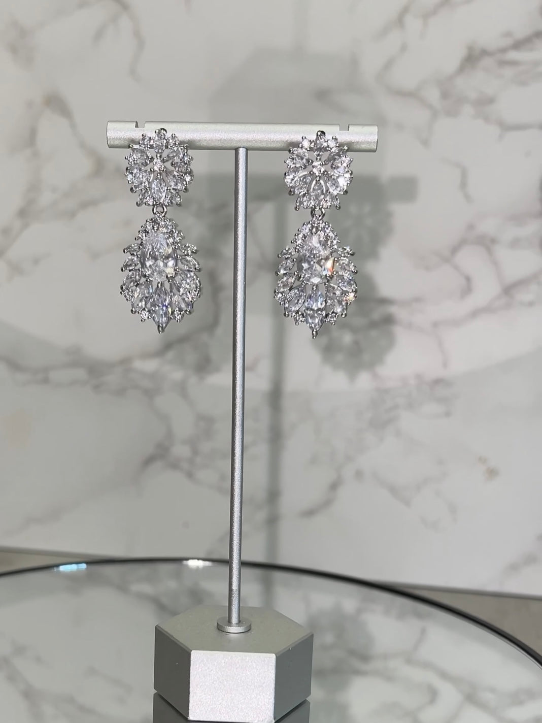 AURELIA  CZ Drop Earrings