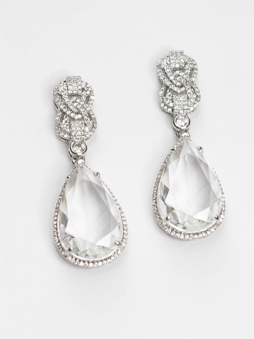 Antonella Cz Drop Earrings