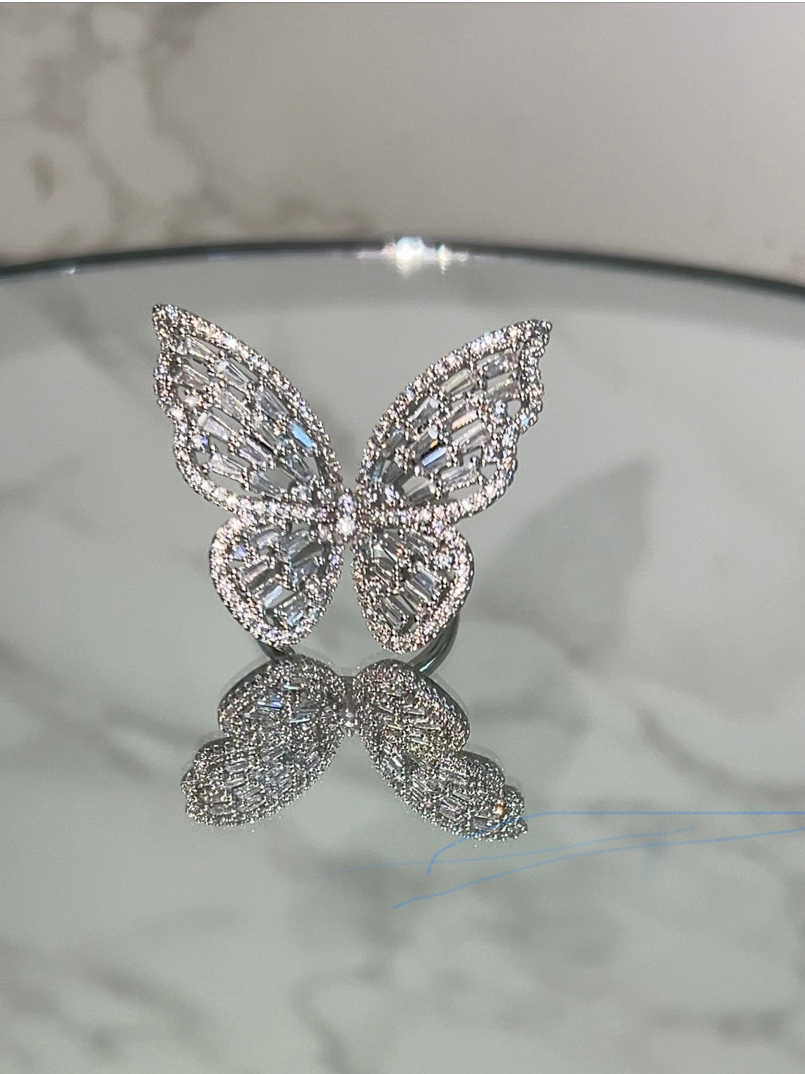 Octavia  Butterfly Ring
