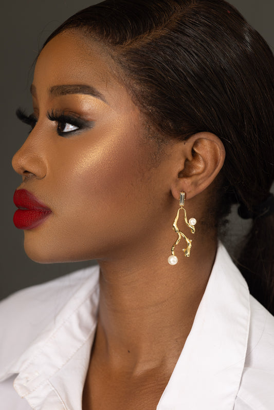 The SAI  Pearl Drop Earrings